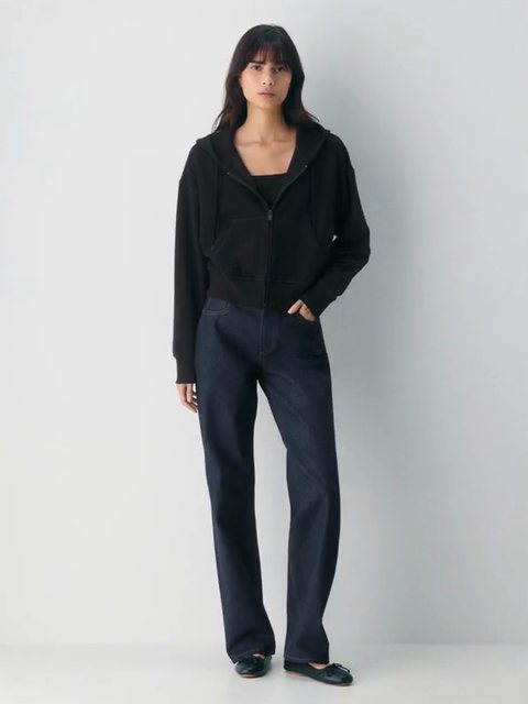 Aritzia Wafflex zip hoodie