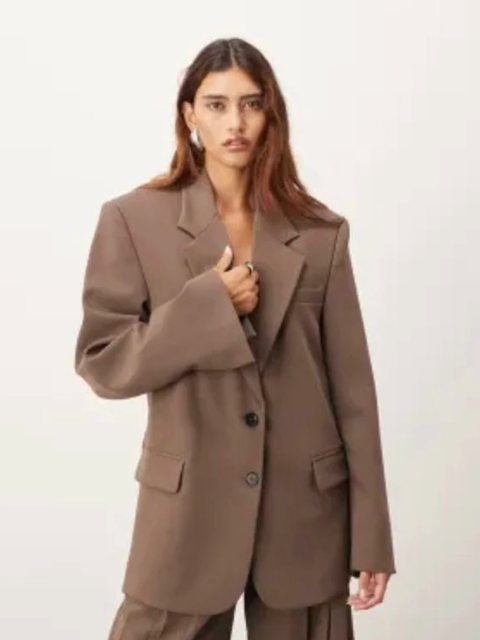 Arrange Oversized wool blazer